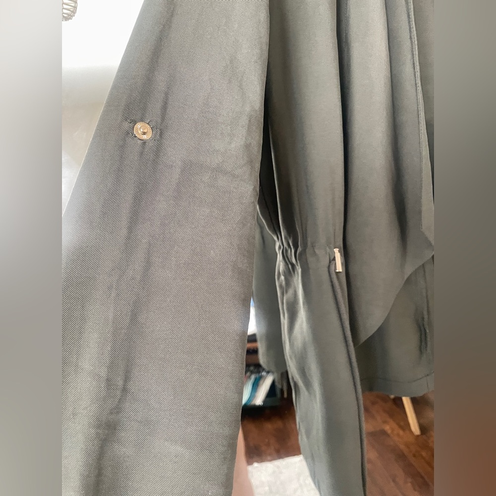 Zara basic khaki green jacket - Picture 7 of 8